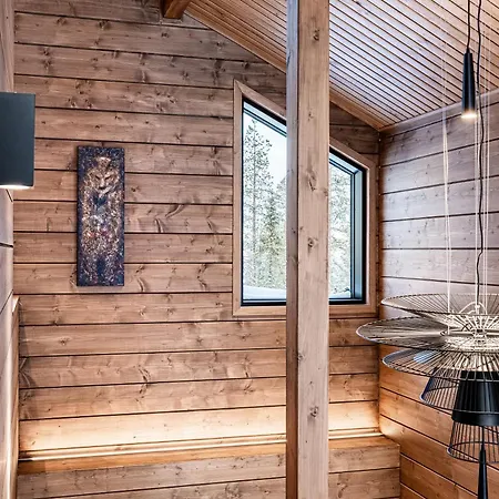 Сasa de vacaciones Outi, A Luxurious In Aekaeslompolo, Lapland Äkäslompolo