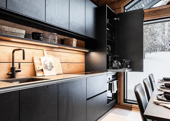 بيت للعطل Outi, New Luxury In Aekaeslompolo, Lapland Äkäslompolo